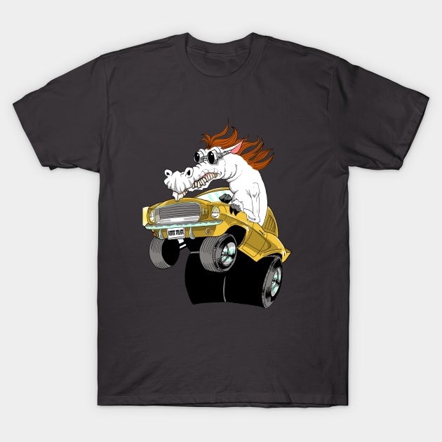 Yellow Mustang!!! T-Shirt by PhoneticTees